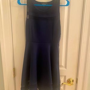 Lulu’s Navy Bridesmaid Dress. Size XS. Worn once. Like new. Very stretchy.